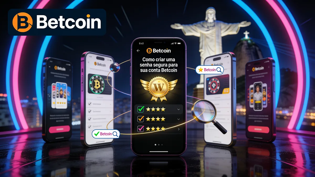 Como criar uma senha segura para sua conta Betcoin — betcoin no Brasil
